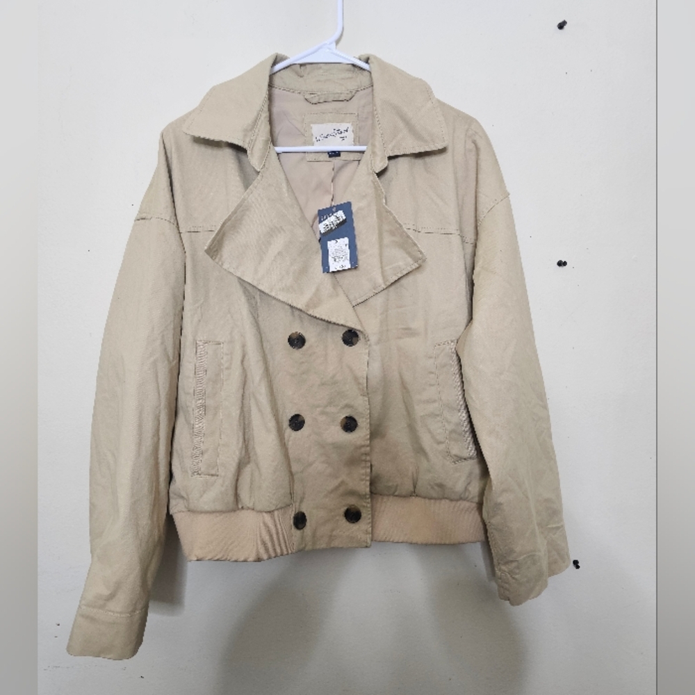 Universal Thread Women's Long Sleeve Trench Coat - Picture 5 of 7